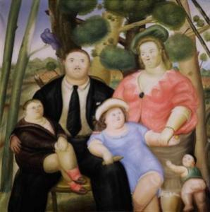 A Family, de Fernando Botero